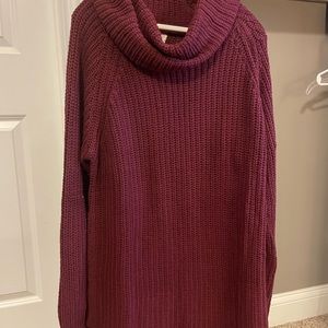 Betsey’s Boutique Long Cowl Neck Sweater XL NWT